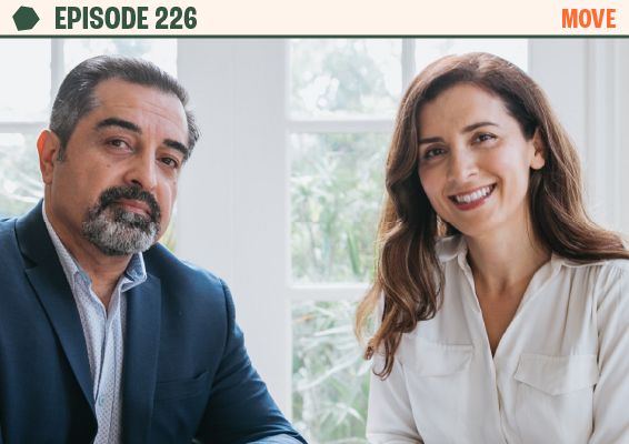Exercising for brain health with Drs Dean & Ayesha Sherzai The Proof with Simon Hill podcast episode 226